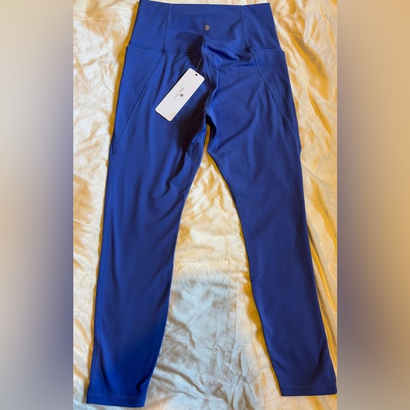 💙💙CRZ YOGA Women's Blue High-Waisted Leggings💙💙 - Picture 4 of 13